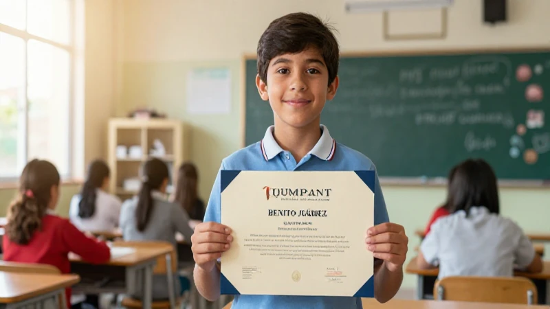 Obtén la beca Benito Juárez para primaria