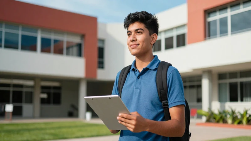 Estudiante mexicano triunfa en su campus universitario