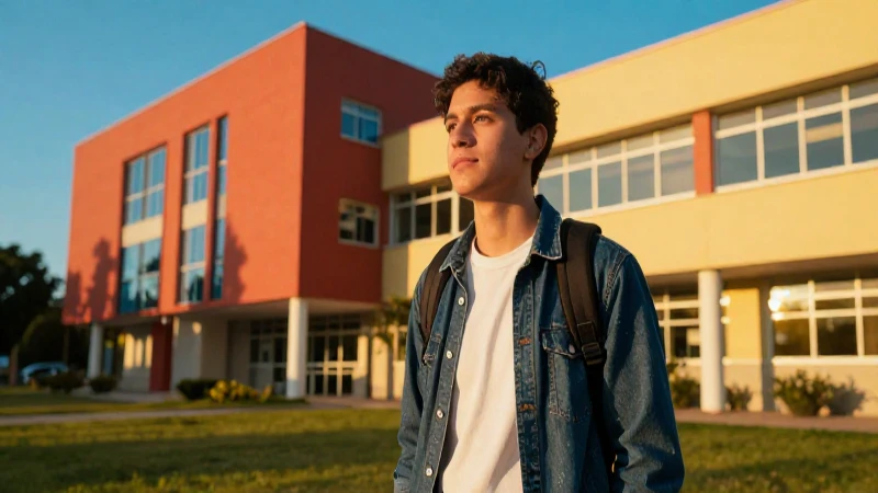 Estudiante mexicano logra éxito en campus moderno