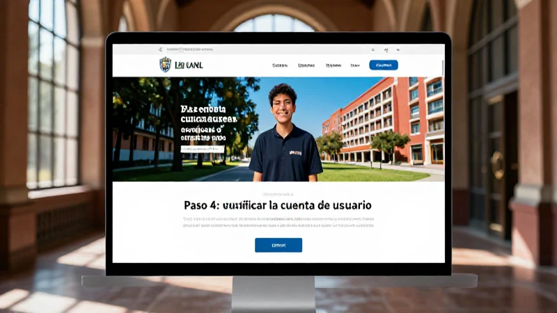 Verifica tu cuenta en el campus vibrante de la UANL