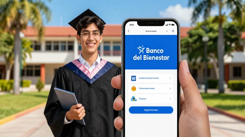 Pasos de registro en la app del Banco del Bienestar