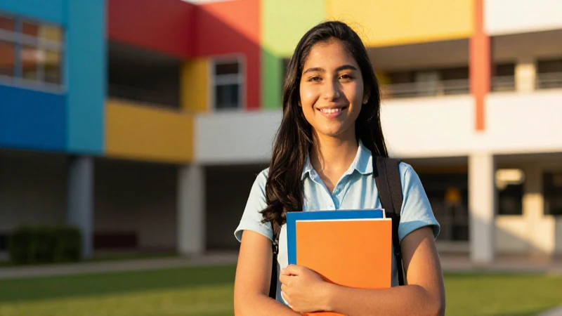 Joven estudiante mexicano con futuro brillante