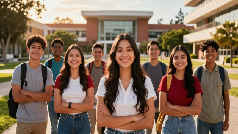 Optimismo mexicano en vibrante campus moderno