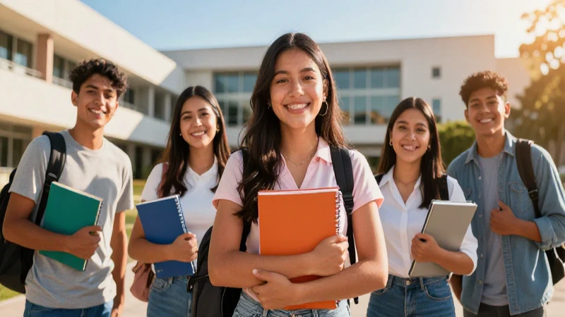 Estudiantes mexicanos triunfan bajo luz dorada