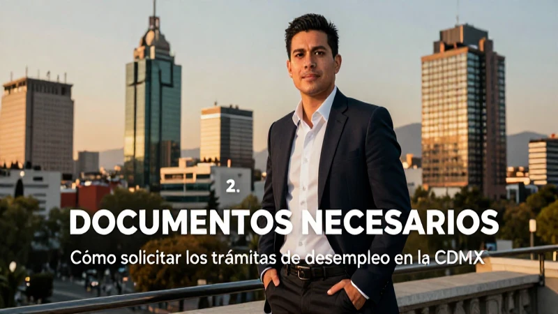 Documentos para tramitar el desempleo en CDMX