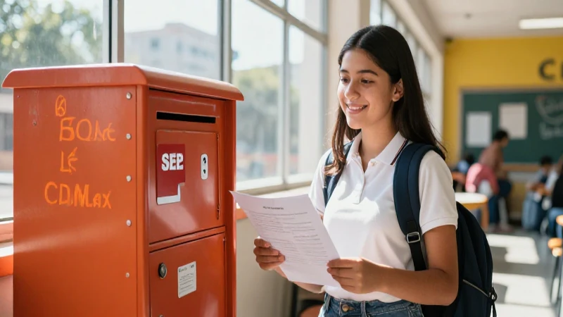 Solicitud de buzón escolar en la SEP