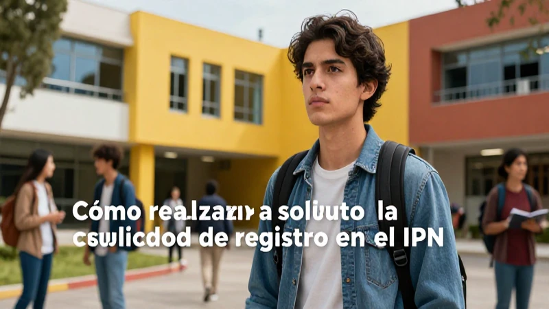 Entrega del registro en el IPN