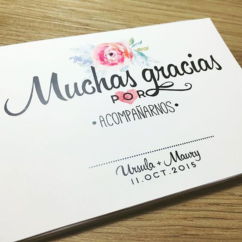 Guía práctica para imprimir tarjetas de agradecimiento: paso a paso