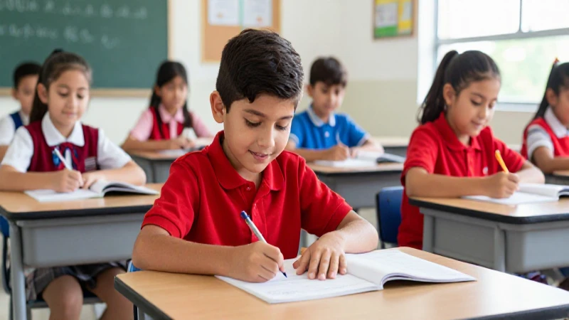 Completa el registro escolar de primaria