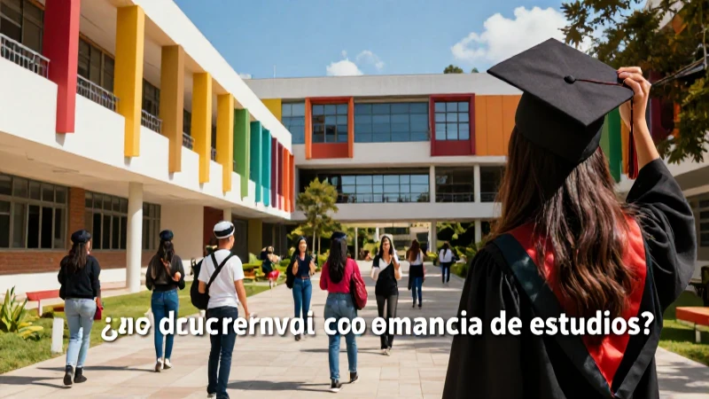 Campus universitario y requisitos de constancia