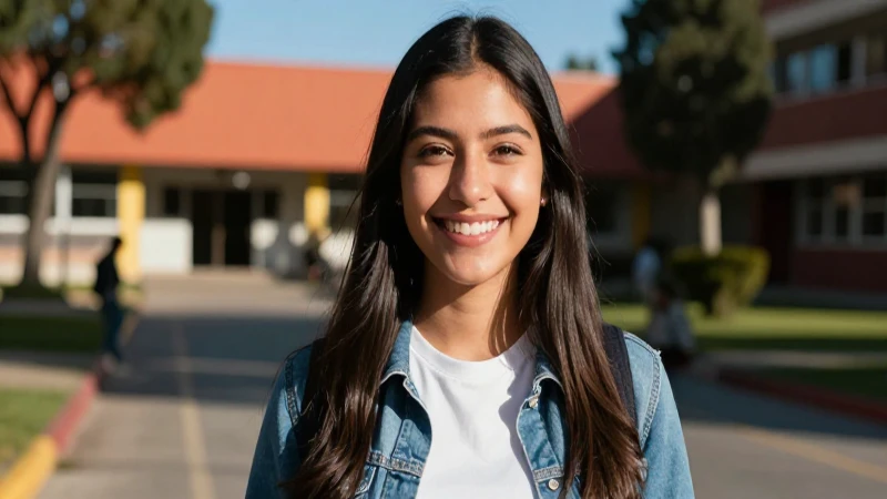 Joven mexicano exitoso y sonriente