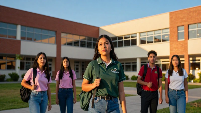 Estudiantes mexicanos triunfan en campus moderno y brillante