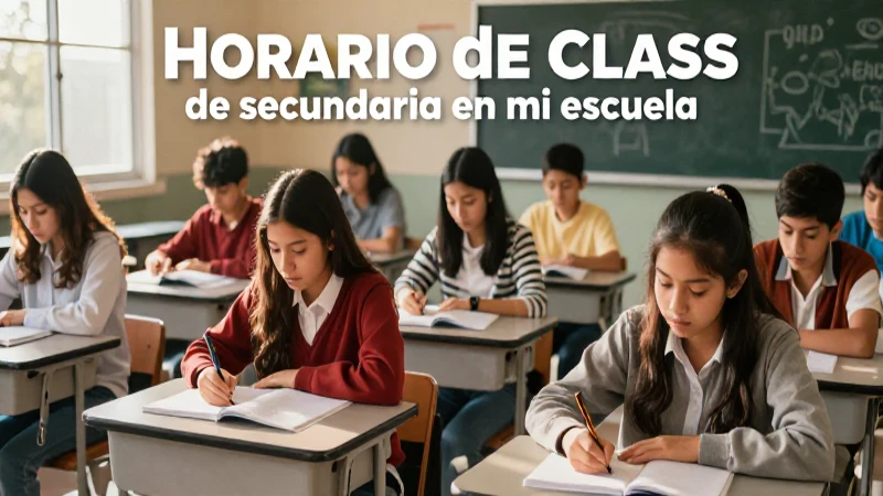 Estructura escolar: progreso y éxito garantizado