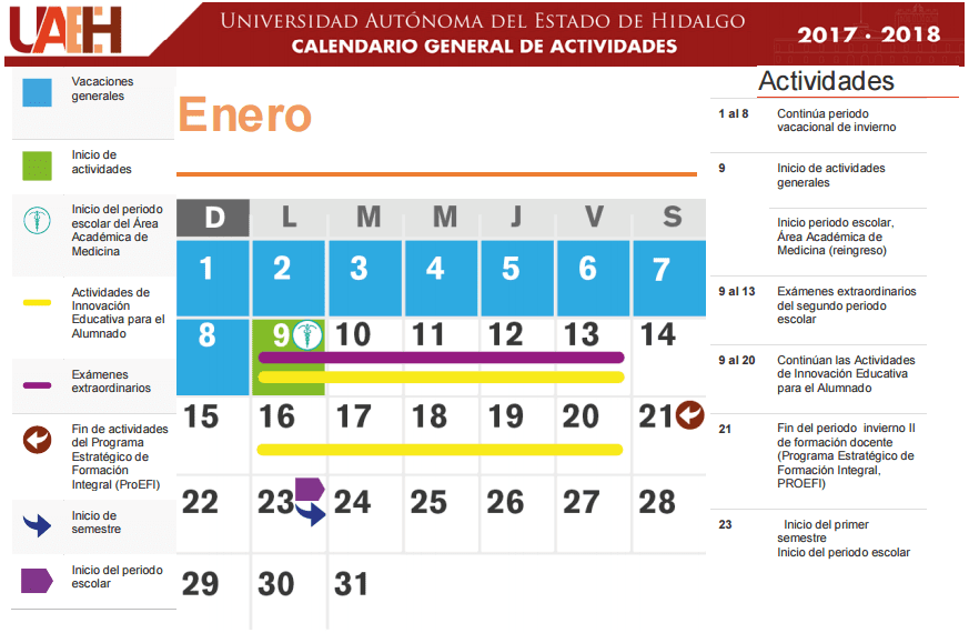 Horario de clases en la UAEH: consulta aquí