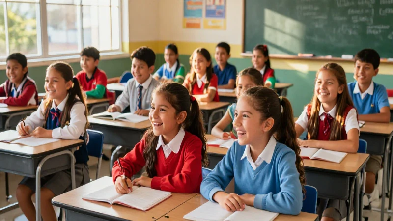 Vida escolar: horarios y normas de la primaria