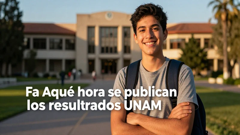 Consulta resultados UNAM en el horario oficial