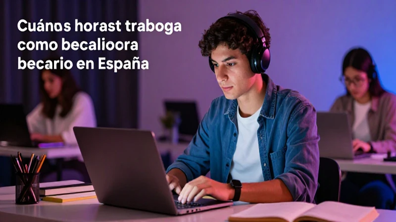 Establece los horarios y deberes de los becarios