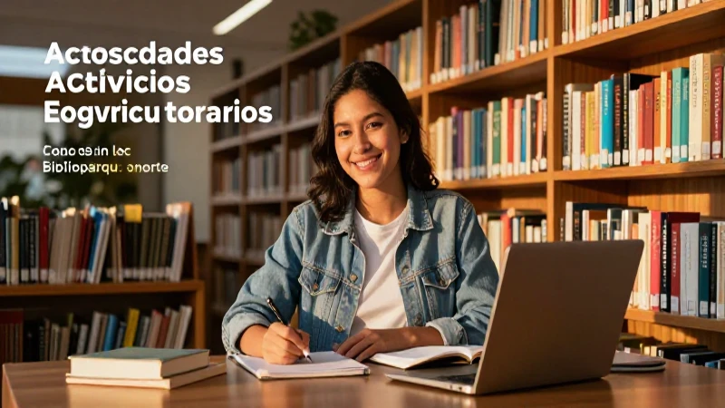 El biblioparque norte ofrece actividades y horarios