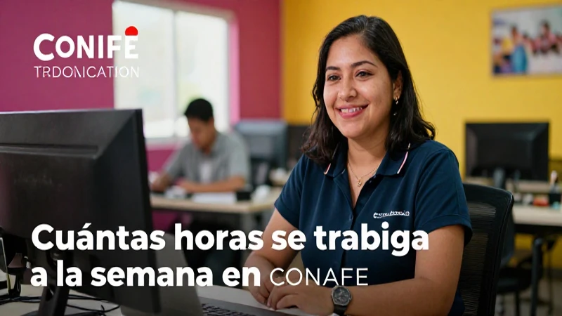 Trabajadores dedicados de CONAFE en un ambiente moderno