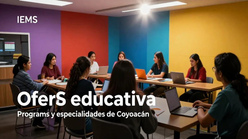 IEMS Coyoacán ofrece educación de calidad en CDMX