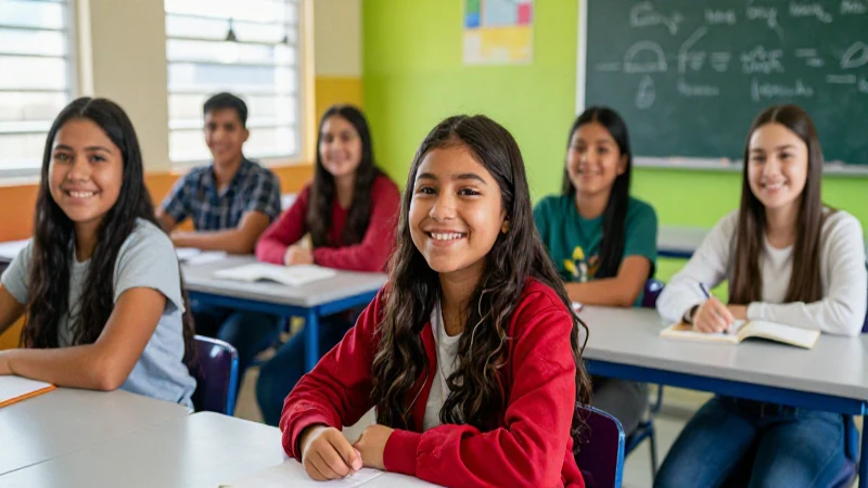 Estudiantes mexicanos promueven el progreso educativo
