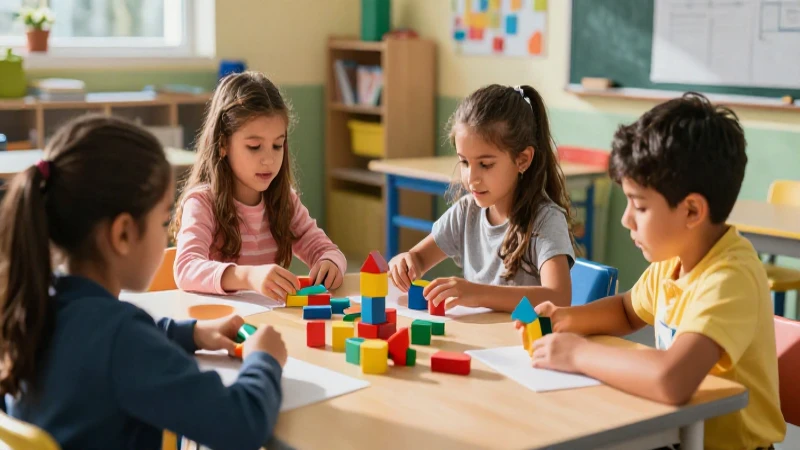 Matemáticas en preescolar mexicano moderno