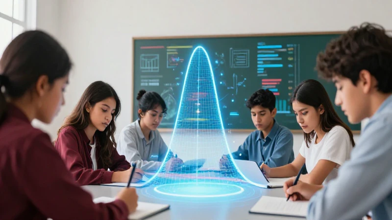 Estudiantes mexicanos estudian estadística moderna