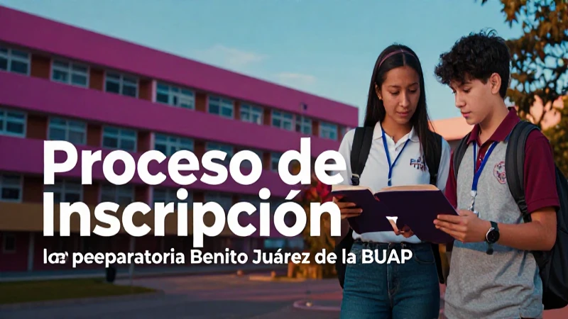 Inscripción a preparatoria Benito Juárez de la BUAP