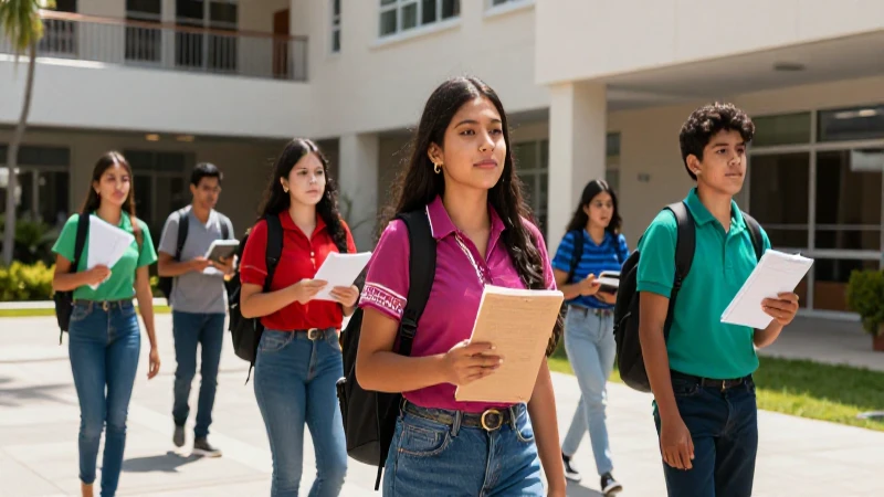 Estudiantes mexicanos triunfan en campus moderno