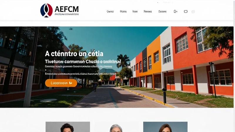 Encuentra información del sitio web AEFCM