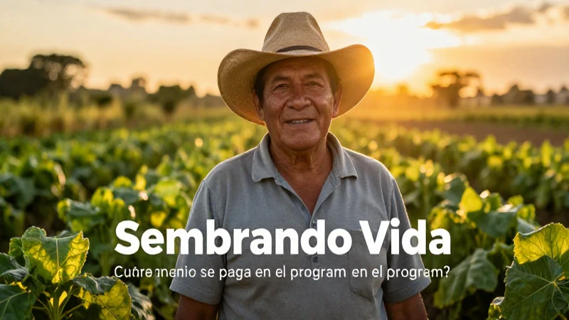 ¿Cuánto paga el programa Sembrando Vida?