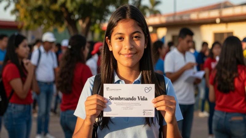 Pago y registro del programa Sembrando Vida