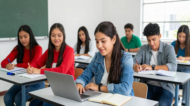 Estudiantes mexicanos estudian en Harmon Hall