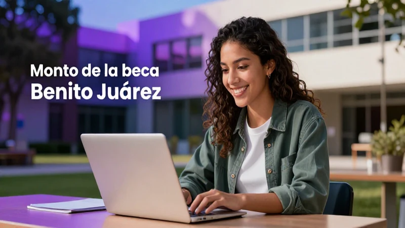Monto y solicitud de la beca Benito Juárez