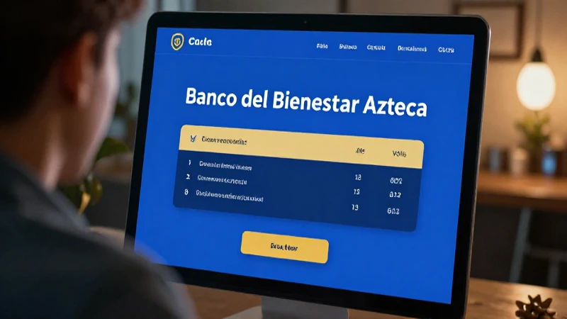 Guía de servicios del Banco del Bienestar