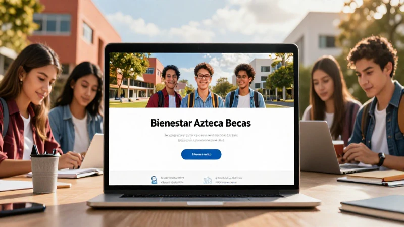 Consulta beneficios y acceso al portal de becas