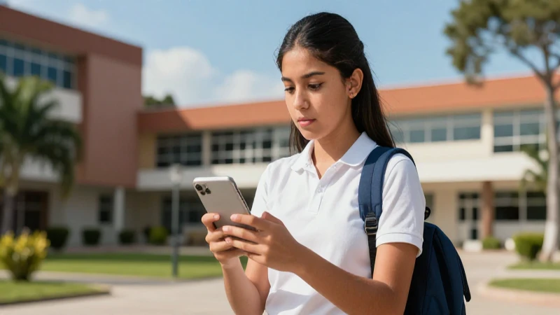 Estudiante mexicano accede a oportunidad digital vibrante
