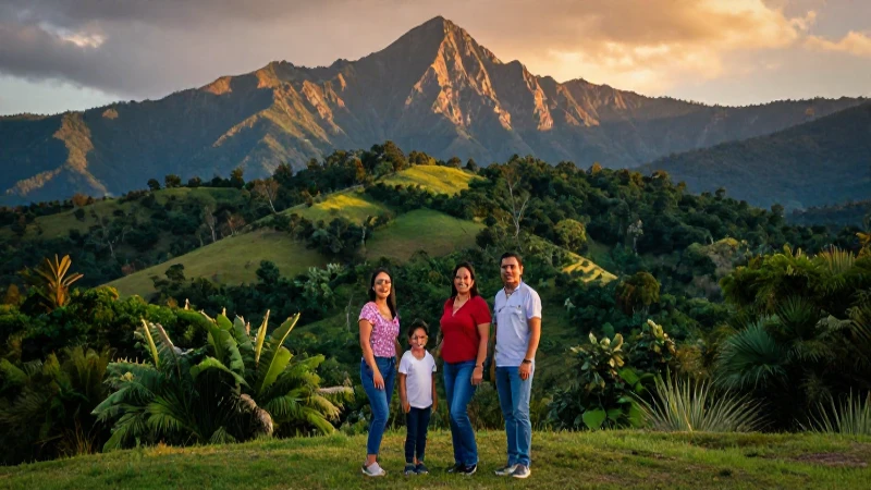 La familia Magdalena fortalece lazos en la naturaleza