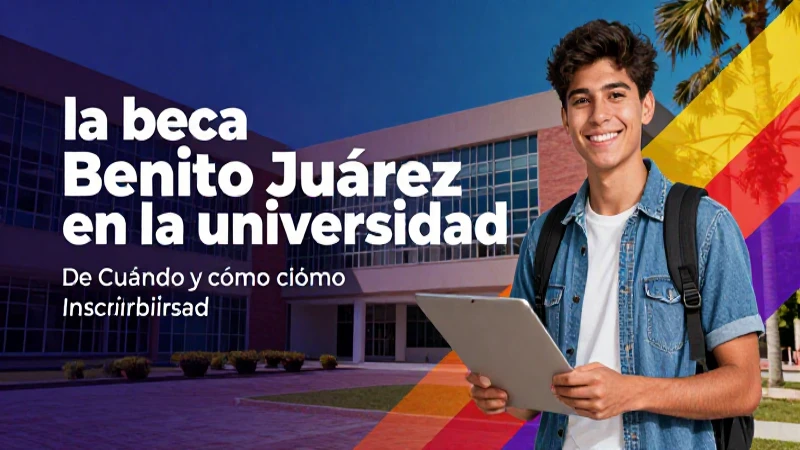 Pasos de inscripción a la Beca Benito Juárez