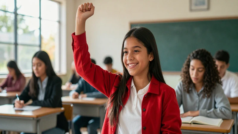 Joven mexicano celebra logro académico vibrante
