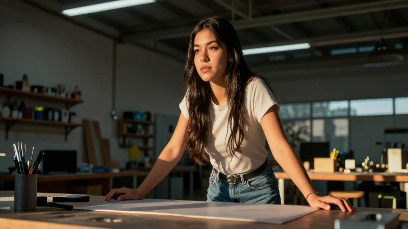 Joven estudiante mexicano impulsa progreso en taller moderno