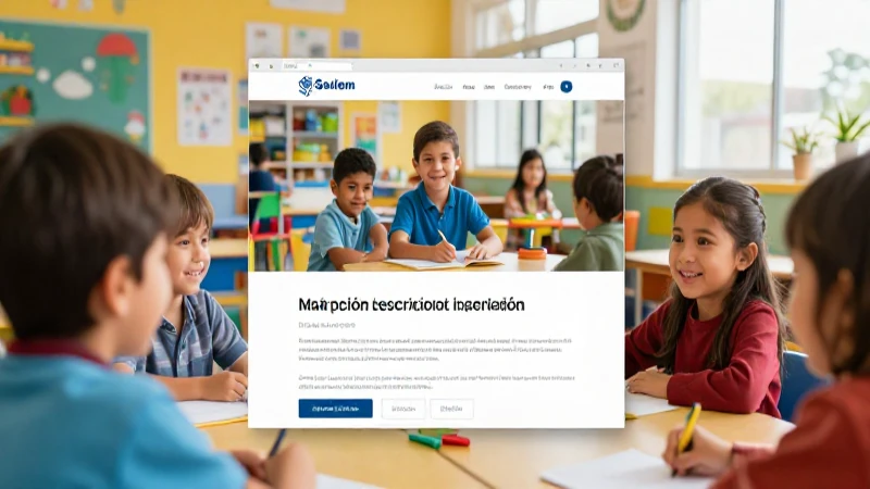 Infórmate sobre el proceso de inscripción escolar