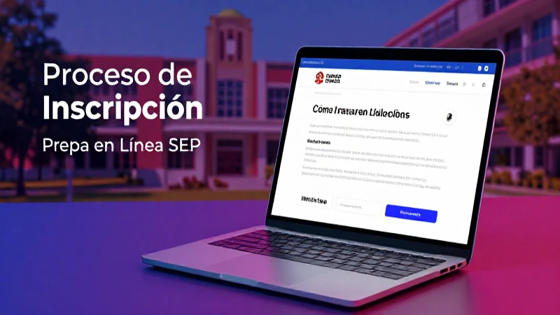 Inscripción Prepa en Línea SEP: guía simple