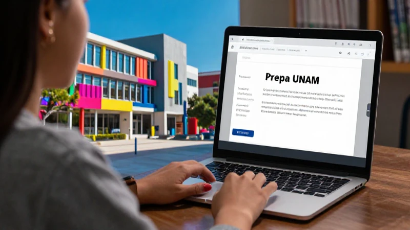 Guía para la inscripción en la Prepa UNAM