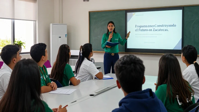 Inscripción a Jóvenes Construyendo el Futuro en Zacatecas
