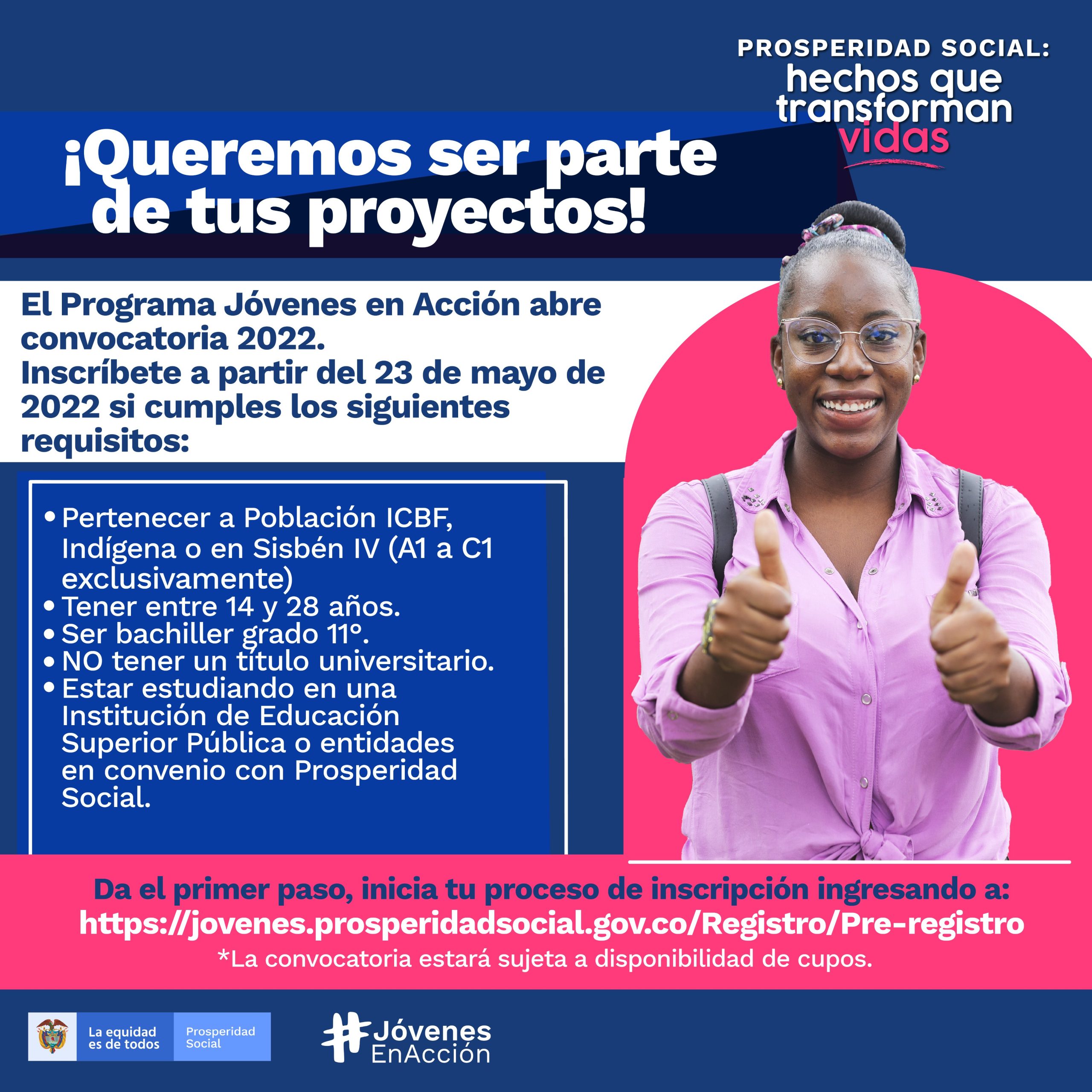 Inscripciones Jóvenes en Acción: ¡Infórmate sobre la fecha de inicio!