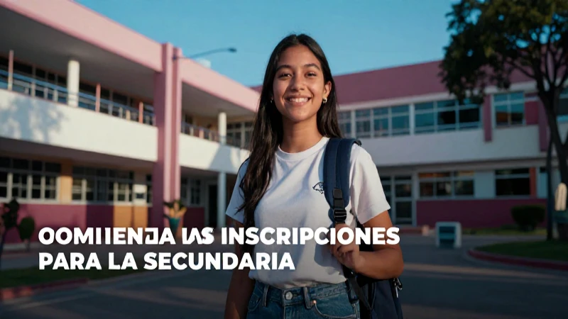 Documentos necesarios para inscribirse en la secundaria