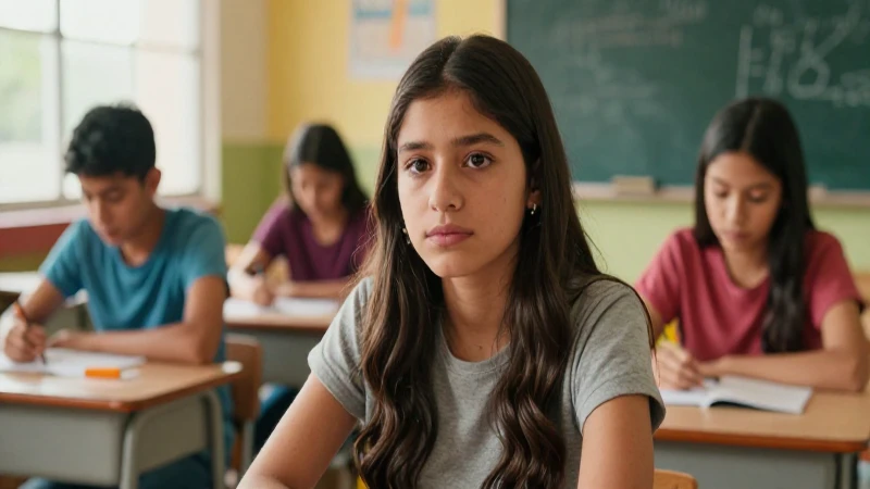 Estudiante mexicano moderno con mirada firme