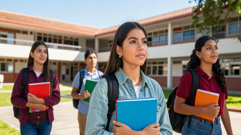 Estudiante mexicano con futuro brillante