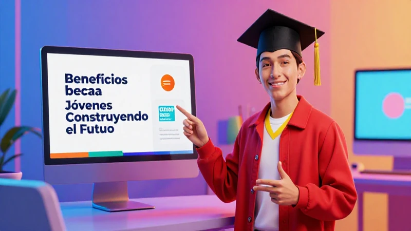Información sobre la beca Jóvenes Construyendo